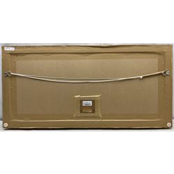 Thomas Bush Hardy RA RBA (British 1842-1897): ‘Off Scarborough’, watercolour signed titled and dated 1895, original John Linn & Sons label verso 22cm x 71cm 
Provenance: private collection, purchased David Duggleby Ltd 23rd June 2017 Lot 1; Bonhams Chester 4th-6th December 2012 Lot 353