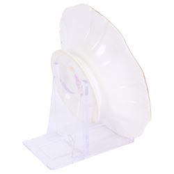 Royal Worcester fruit painted pedestal dish, hand painted with apples and blackberries, signed Moseley, H4cm, D14cm