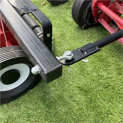 Three sectional trailed 58” mini gang mower, for ATV or ride on mower - very little use, new £1500. - THIS LOT IS TO BE COLLECTED BY APPOINTMENT FROM DUGGLEBY STORAGE, GREAT HILL, EASTFIELD, SCARBOROUGH, YO11 3TX