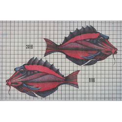 Hans-Joachim 'Jockel' Reisner (German 1938-2023): 'South Sea Fish', limited edition colour...