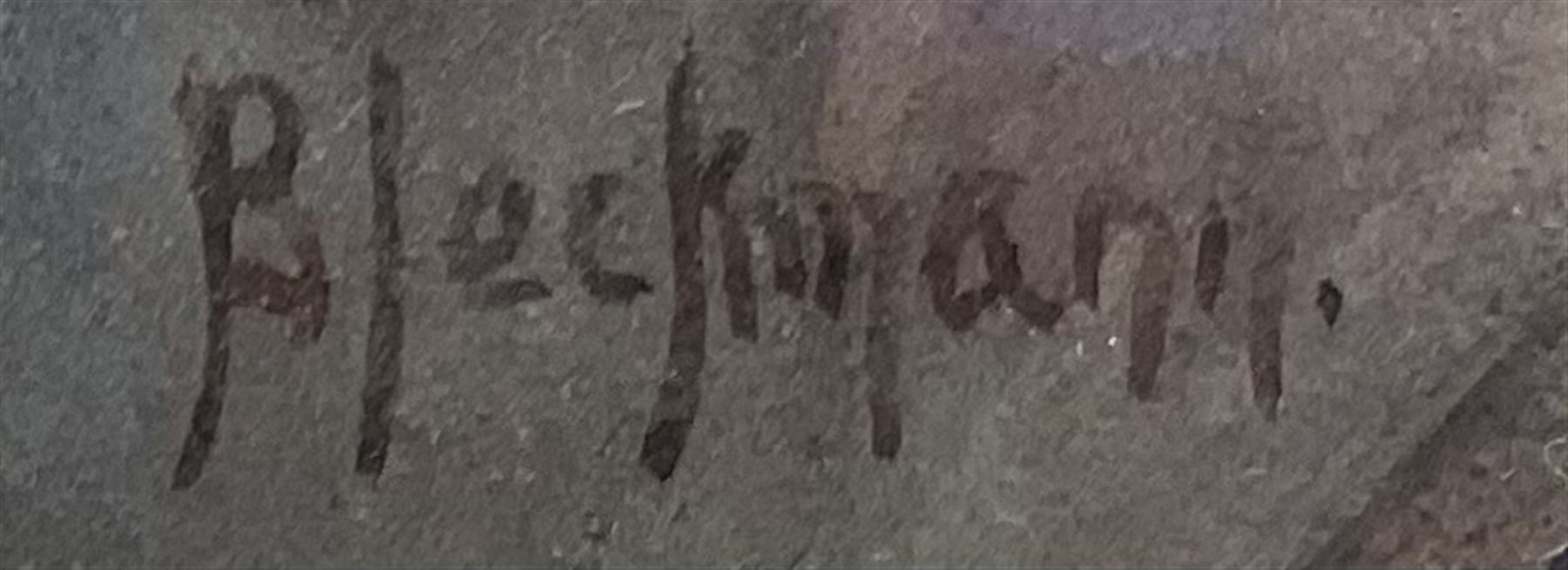 Wilhelm Christiaan Constant Bleckmann (Dutch 1853-1942): Girl Reading a Book, watercolour signed 18cm x 16cm