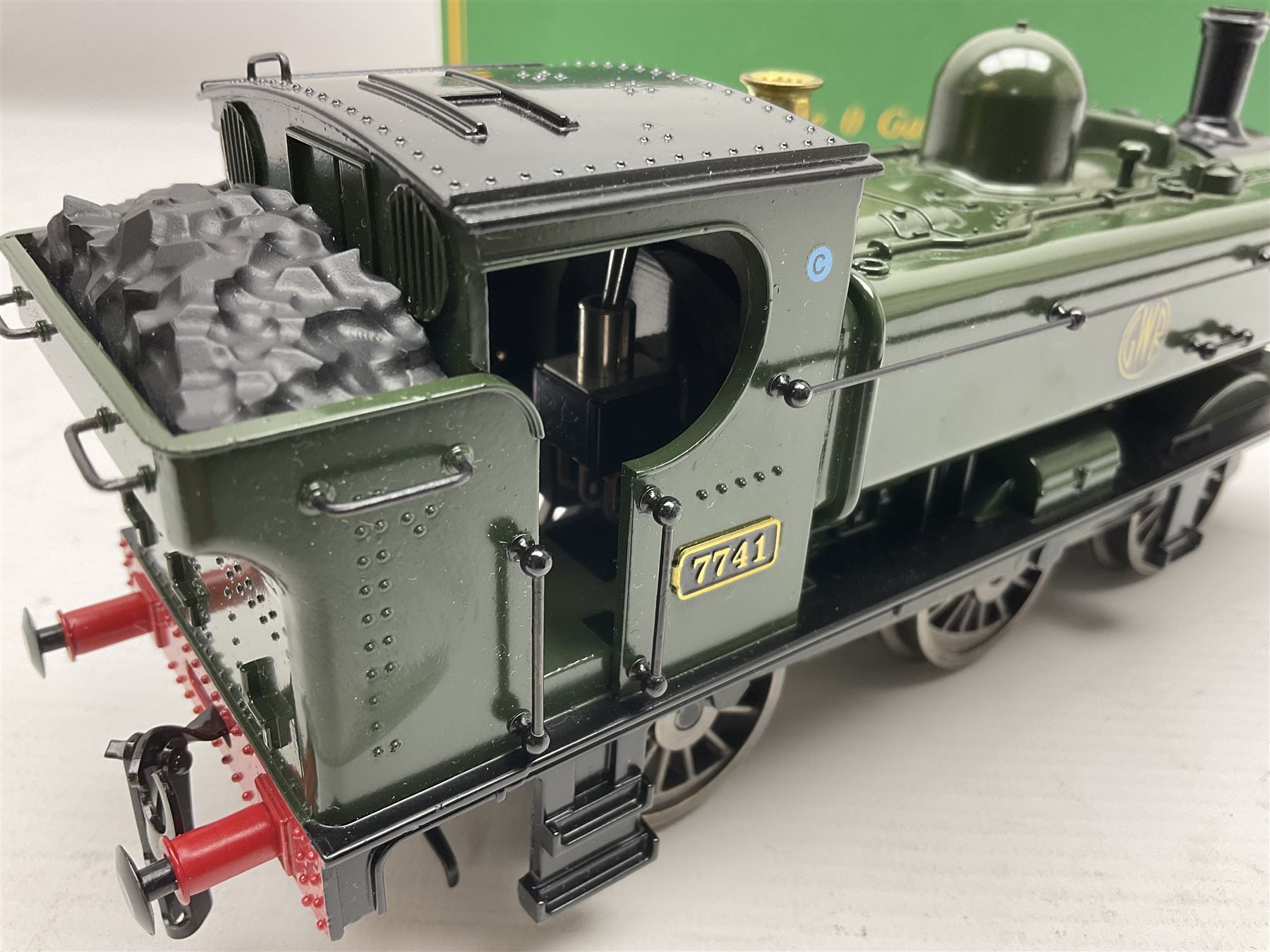 Darstaed '0' gauge - GWR 0-6-0 Pannier tank locomotive No.7741; boxed with original packaging and instructions