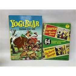 Collection of children's books, annuals and similar, including Enid Blyton; Bible Stories, full set of fourteen, Macmillan and Co 1955, Anthony Buckeridge; Rex Milligan Reporting, first edition Lutterworth Press 1961 and Rex Milligan Raises the Roof, second impression Lutterworth Press, 1956, apt. W.E Johns; Kings of Space, Biggles Follows on, Biggles Learns to Fly, Comrades in Arms, thee copies of My Garden an Intimate Magazine for Garden Lovers etc (29)