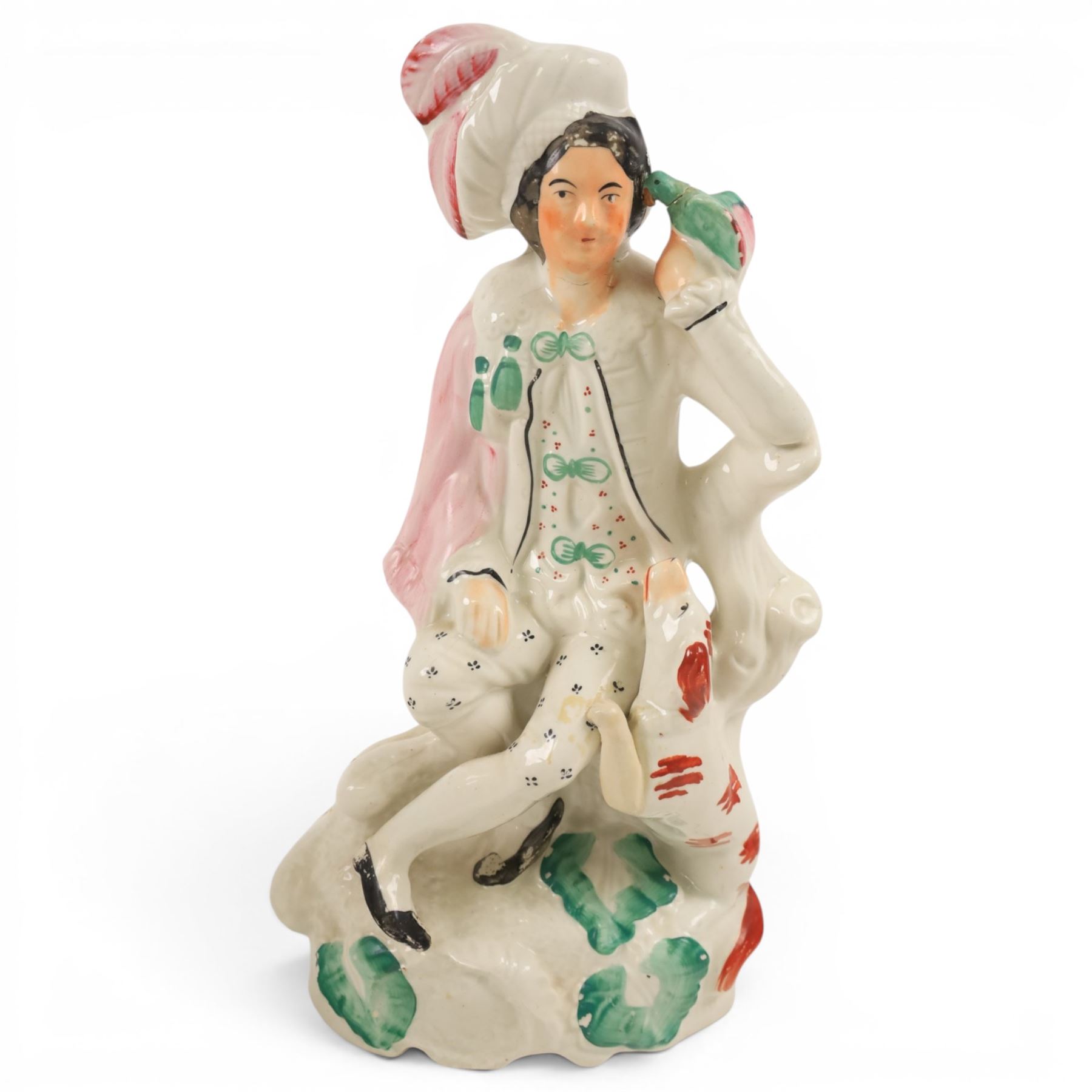 Collection of Staffordshire figures, including Princess Royal, Highlander etc 