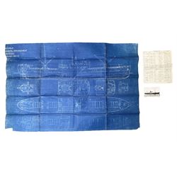 Blue print for the Ellerman's Wilson Lin