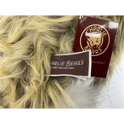 Charlie Bears - 'Gum Drop' CB2052360; 'Lettice' CB2060140; and 'Hop' CB185179B; all with labels (3)