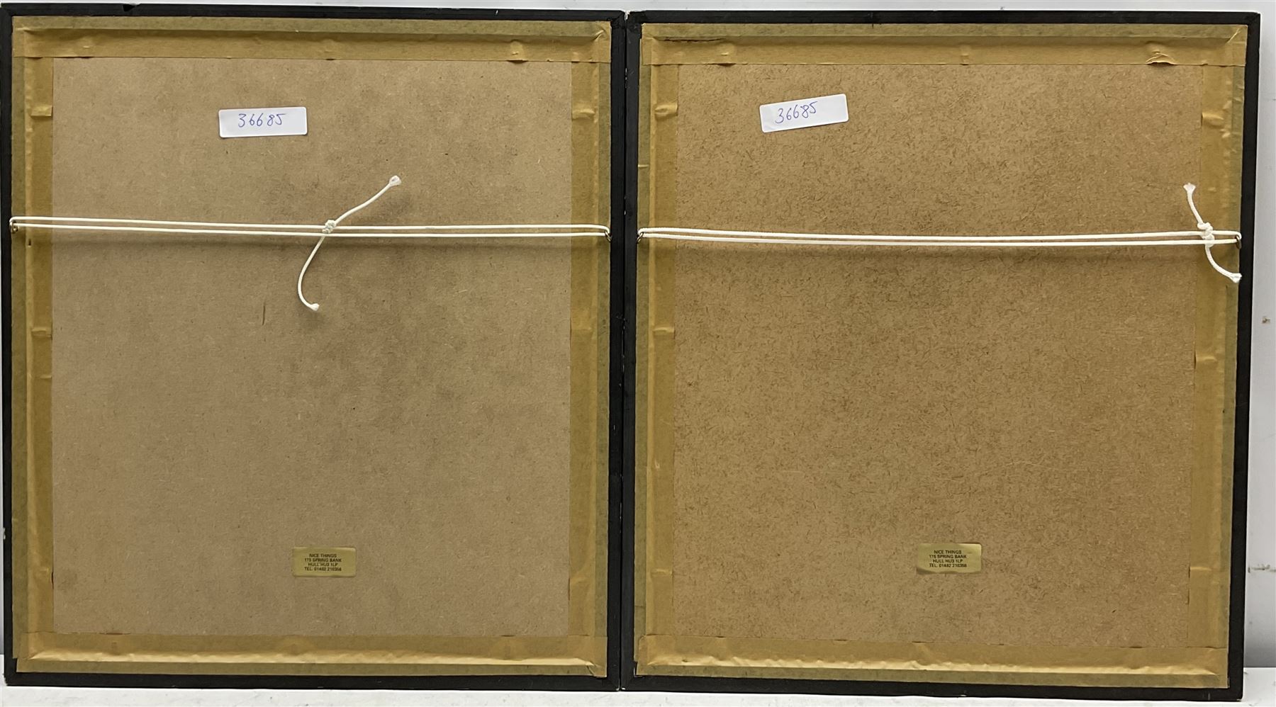 After William Hogarth (British 1697-1764): 'Beer Street' and 'Gin Lane', pair engravings originally published 1751, 29cm x 25cm (2)
