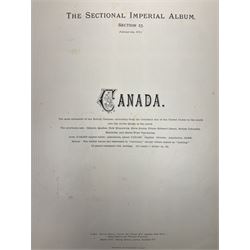 Canada Queen Victoria and later stamps, including 1852-57 six pence, ten pence etc, duplicates throughout showing variation, various King Edward VII issues, stamps on covers, Queen Elizabeth II unused blocks etc, housed in an album