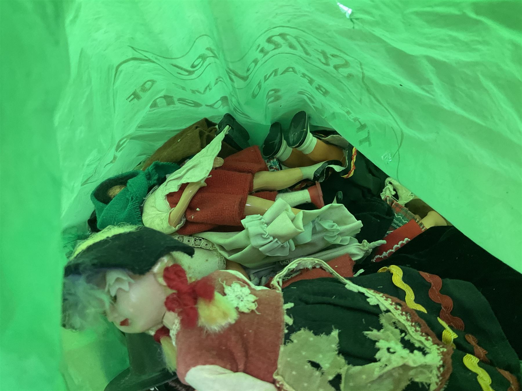 The National Comprehensive Family Bible, coloured and black and white plates, together with Jessop Atlantic tripod, brass candlestick and other collectables, in three boxes 