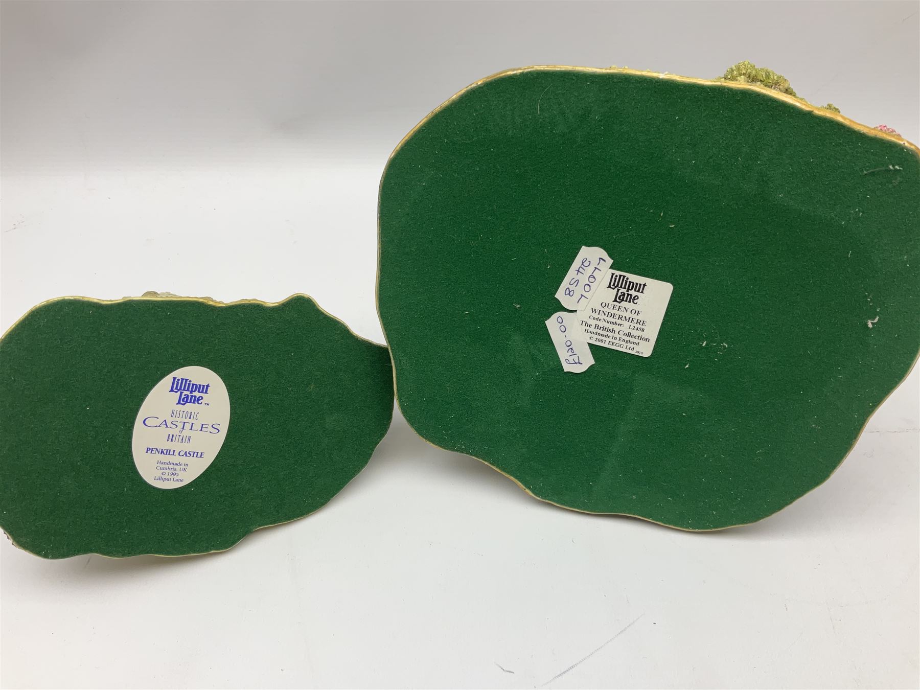 Seven Lilliput Lane cottages, comprising five limited edition examples, one French collection example and one Dutch collection, to include Queen of Windemere, Penkill Castle and Gertrude's Garden, all with boxes, four with deeds