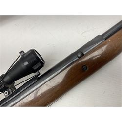 BSA .22 air rifle with under-lever action, the 51cm (20
