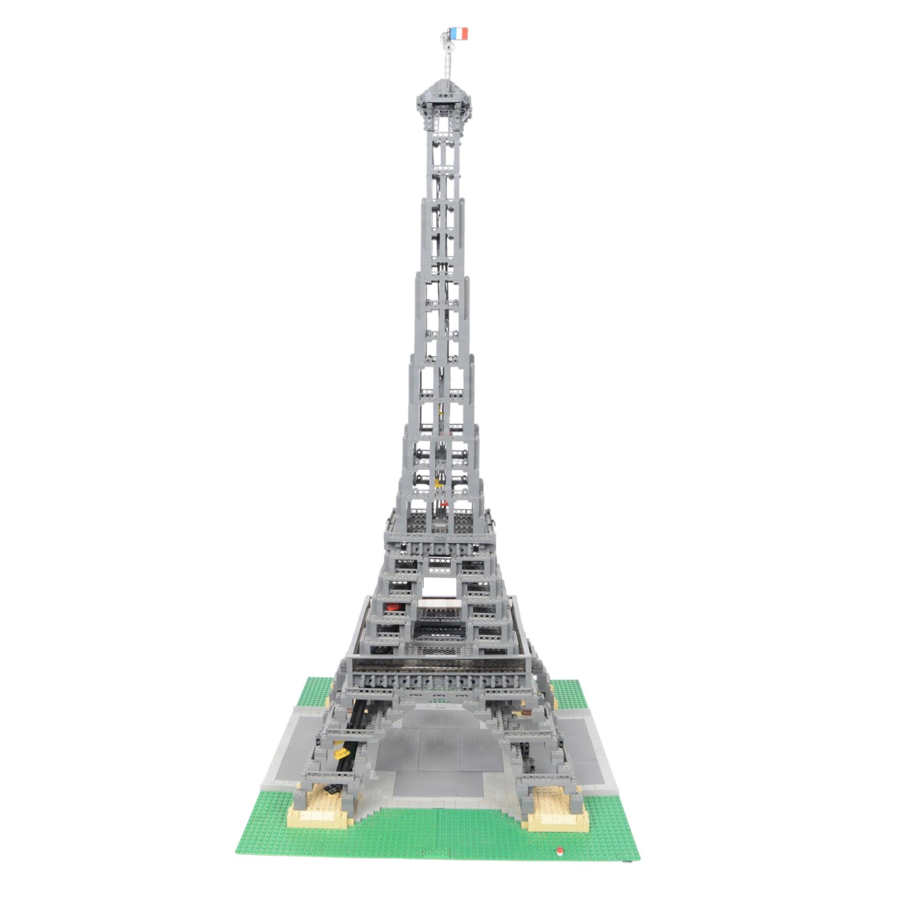 Lego Eiffel Tower no. 10181, 1:300 scale, built, with box and instructions