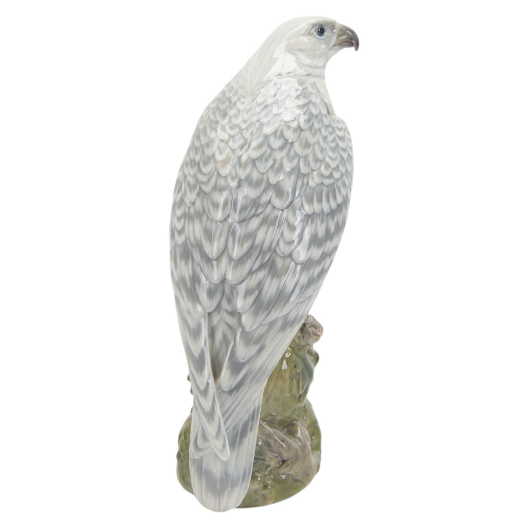 Royal Copenhagen, Icelandic Falcon no 1661, with printed mark beneath, H40cm   