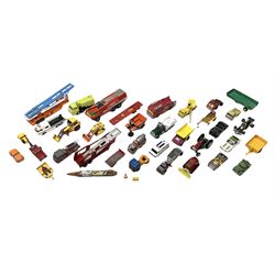 Quantity of die-cast model vehicles, to include Dinky, Matchbox, Corgi etc