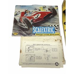 Scalextric - Marks & Spencer Starsky & Hutch set with '76 Gran Torino and Chevrolet Corvette cars, boxed; an earlier Tri-ang Scalextric 'Set 30' Model Motor Racing set containing Lotus and Cooper racing cars with controllers, track, figures and instruction pack, boxed; and a Scalextric catalogue Fifth edition c1964