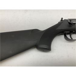 Puma Rifles Hunter bolt-action .22 Long Rifle the 36cm shortened barrel threaded for sound moderator, plastic synthetic stock, serial no.1050840 L83.5cm FIREARMS CERTIFICATE REQUIRED OR RFD