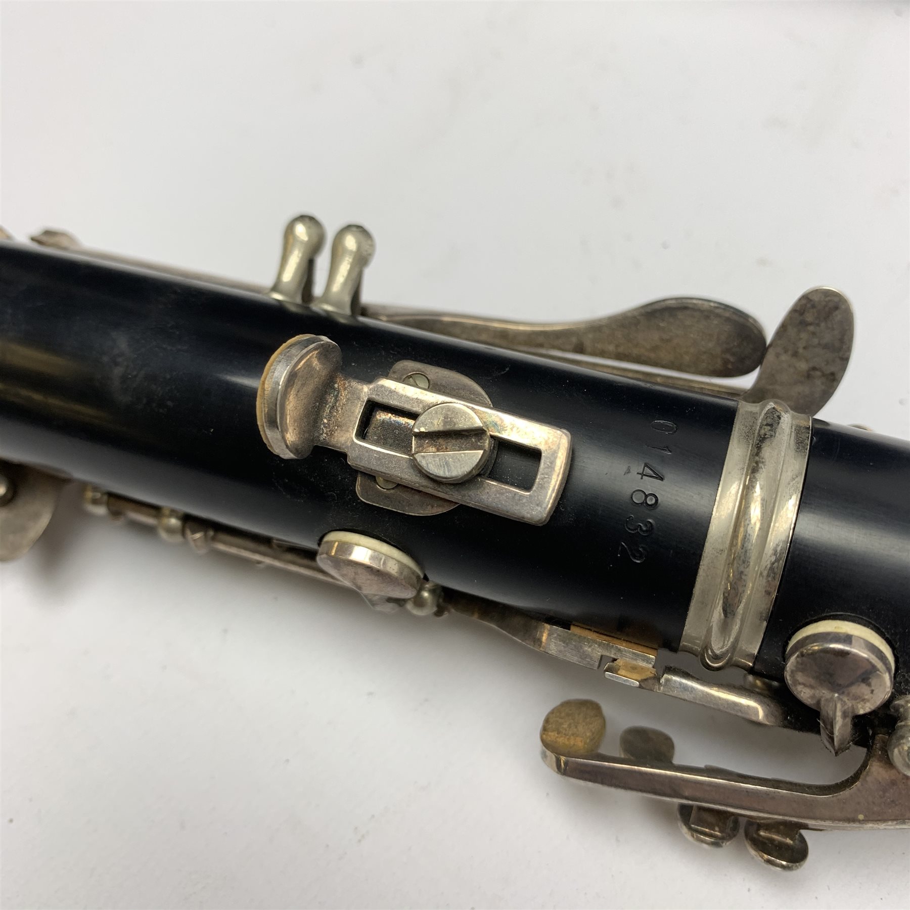 Yamaha 26II five-piece clarinet, serial no.014832, cased