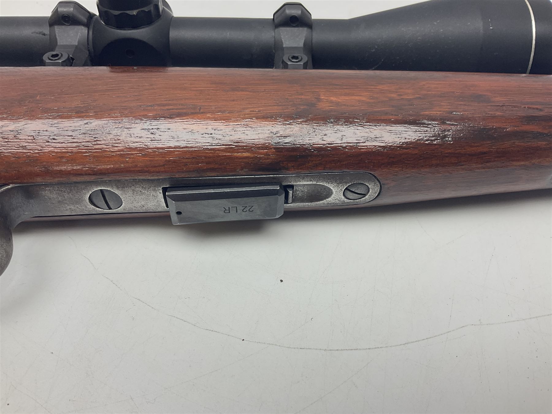 FIRE-ARMS CERTIFICATE REQUIRED - BRNO CZ Model 2 .22 long bolt-action sporting rifle, the 63.5cm(25