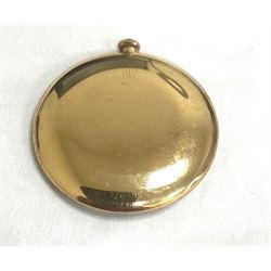 Rolex Precision Metropolitan Chronometer, gentleman's 18ct gold manual wind wristwatch, circa 1950s, Ref. 4325, case No. 376489, on gilt strap