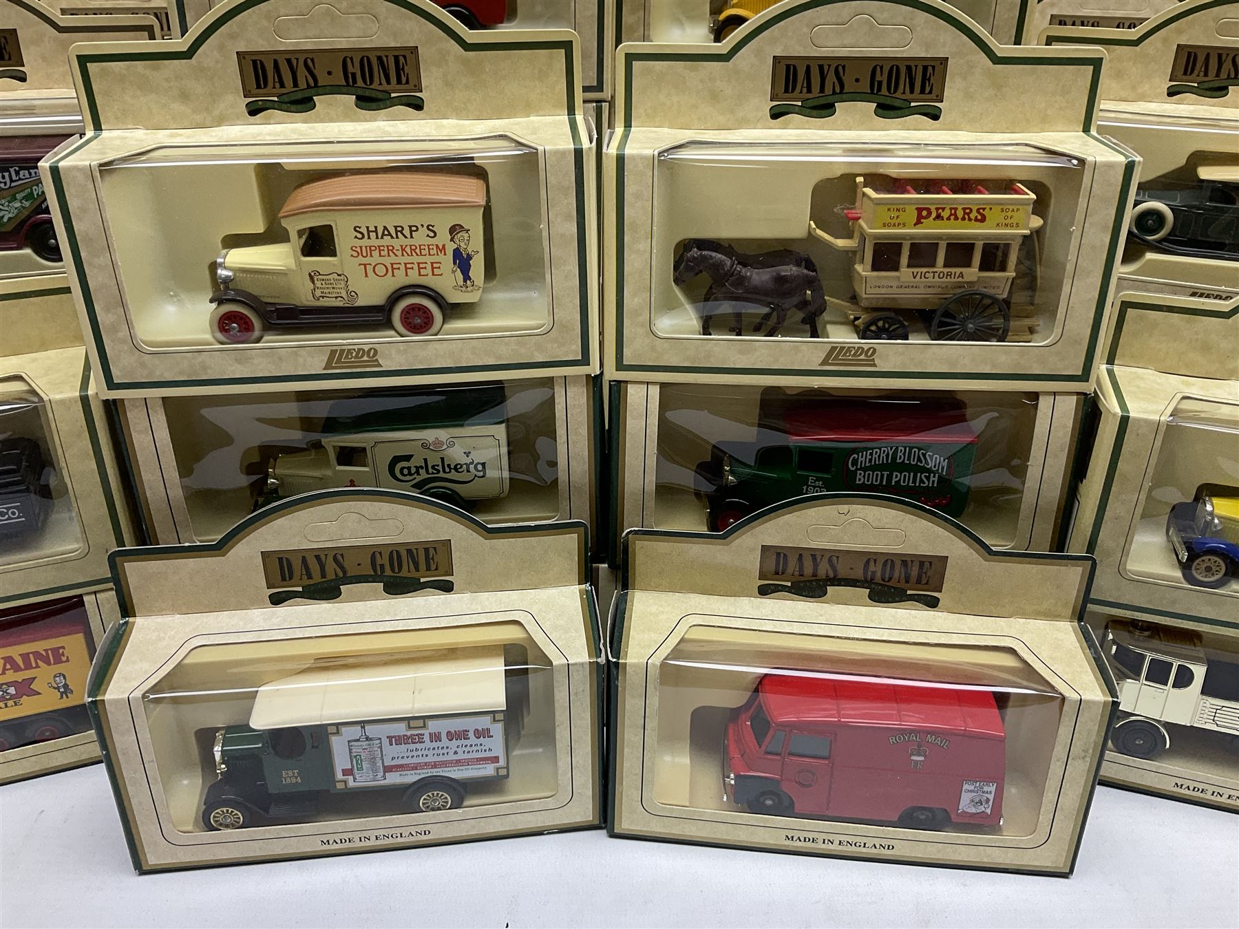 Seventy-six Lledo/ Days Gone die-cast models, all boxed (76)