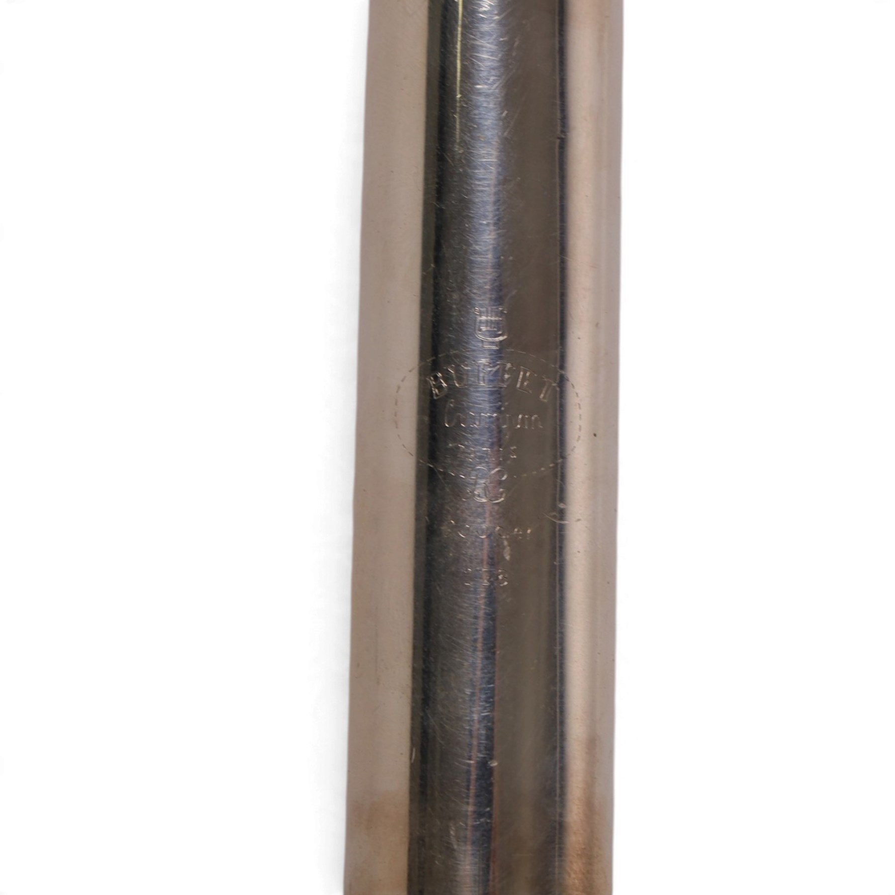 Buffet Crampon Paris flute, inscriber 'Cooper scale, ARC E, no. 22B', serial no. 731546, in hard carry case

