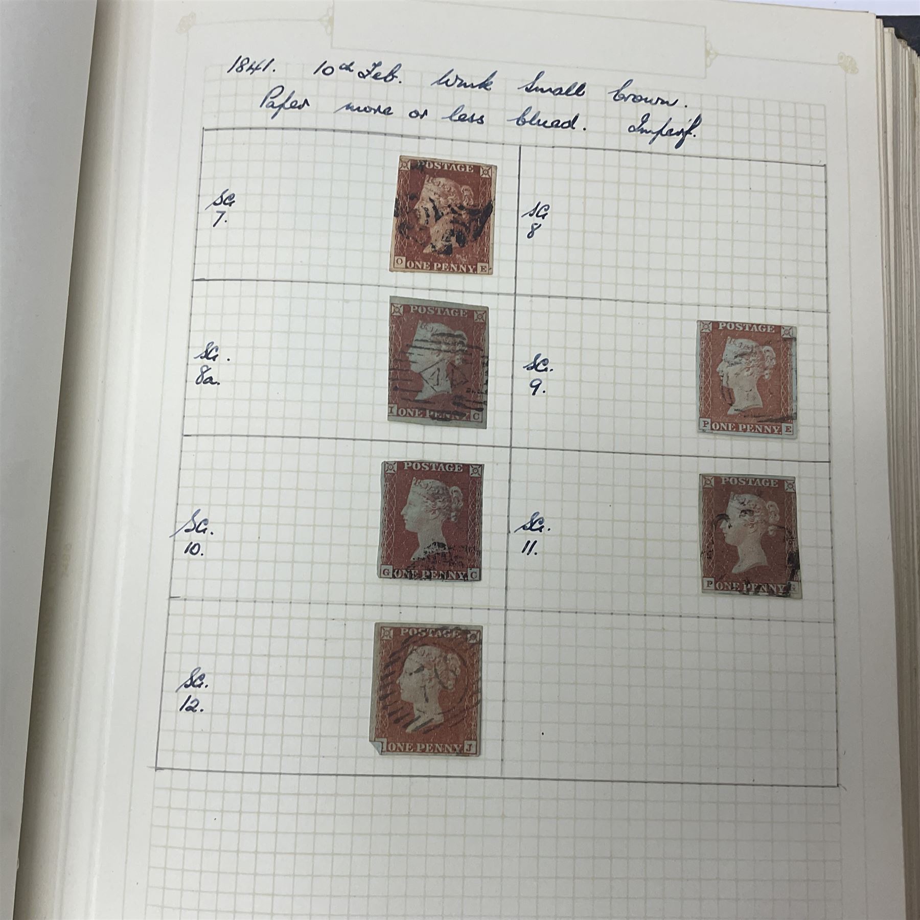 Great British and World Queen Victoria and later stamps, including imperf and perf penny reds, half penny 'bantams', King Edward VII five shillings,  Straits Settlements, Ceylon, New Zealand, Canada, India etc, housed in a single album
