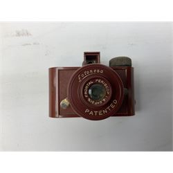 Mycro IIIA miniature camera in original leather case, together with a Fotonesa miniature camera  