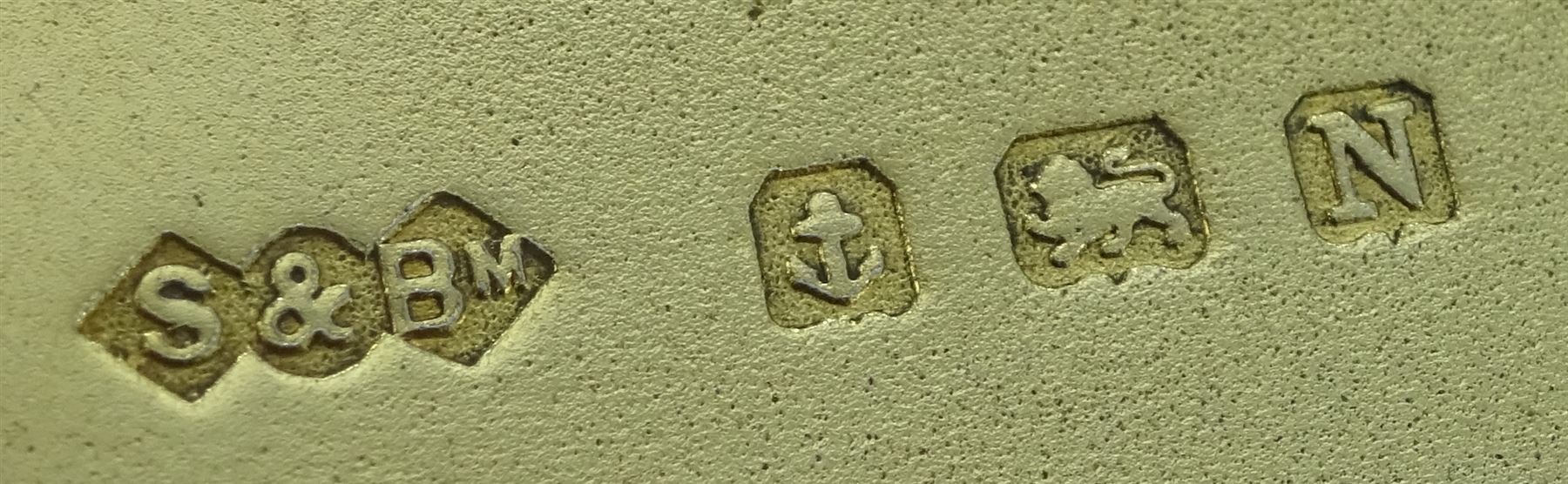 Three silver cigarette cases by Smith & Bartlam, William Neale & Son and James Deakin & Sons, all hallmarked, approx 10.5oz