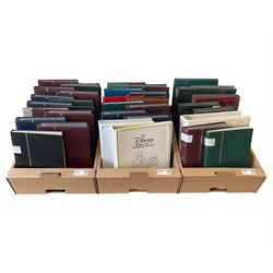 Great British and World stamps, including Disney World of Postage Stamps, Belgium, Argentina, Cyprus, WWF covers, Swaziland, New Zealand, Poland, Sri Lanka, housed in various stockbooks, albums, and folders 