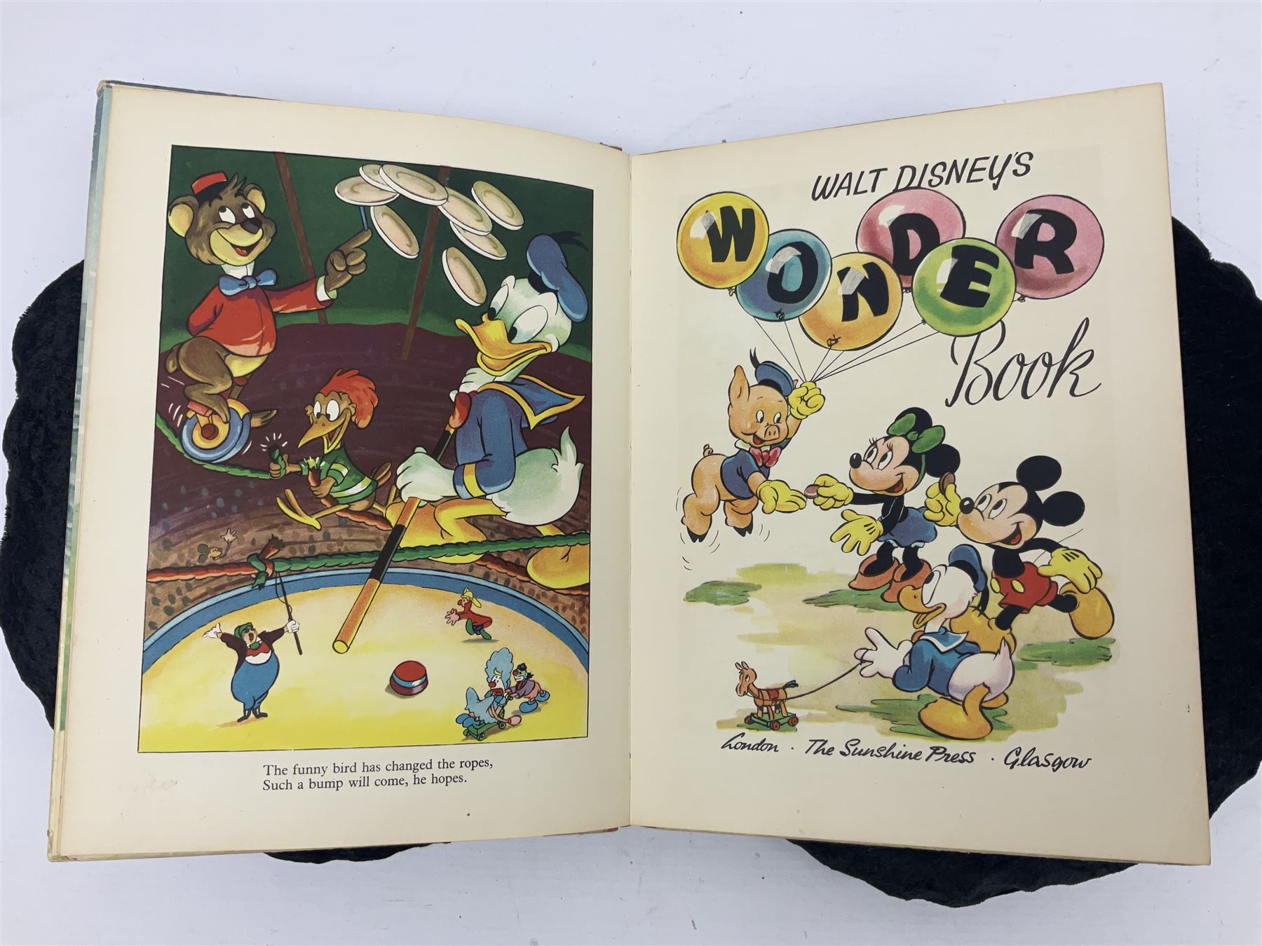 Three Disney Annuals, comprising Mickey Mouse Annual 1949, The Walt Disney Thumper Annual and Walt Disney's Wonder Book