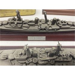 Queen Mary 1914 tin and five pewter figure by English Miniatures 