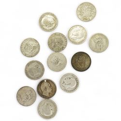  Quantity of pre 1947 coinage, approx 280 grams and various other coins