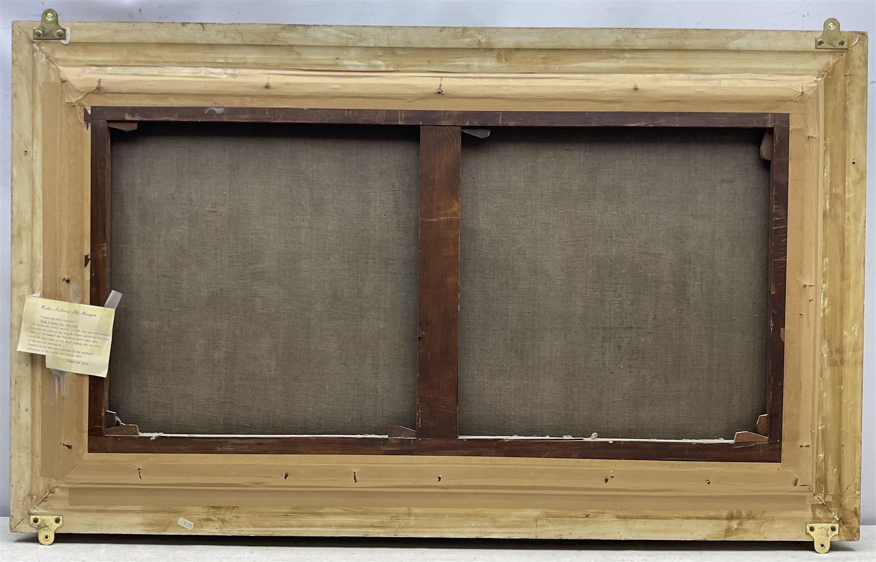 Ralph Reuben Stubbs (British 1824-1879): Flamborough North Landing, oil on canvas signed and dated 1857, 59cm x 113cm 
Provenance: from The Bell Hotel, Driffield; with Walker Galleries, Harrogate, label verso