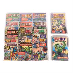 Forty Marvel Silver Age 'Tales to Astonish' comic books, featuring The Incredible Hulk, Gi...