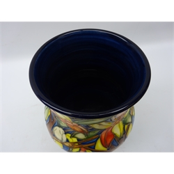  Moorcroft limited edition vase decorated in the Aquitaine by Emma Bossons, dated 2002 no. 151/250 H23.5cm   