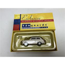 Twenty Lledo Vanguards die-cast models, mostly 1:43 scale including four 1950's - 1960's Classic Commercial Vehicles, seven Limited Editon, three Special Limited Editon, three Exclusive Members Diecast Models and three others (20)