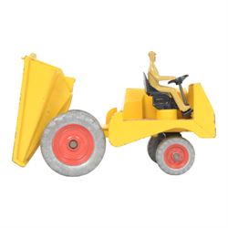 Dinky Supertoys no. 962 Muir-Hill Dumper Truck diecast model, together with an Atlas Editions Dinky replica  no. 943 Leyland Octopus Tanker Esso, both boxed
