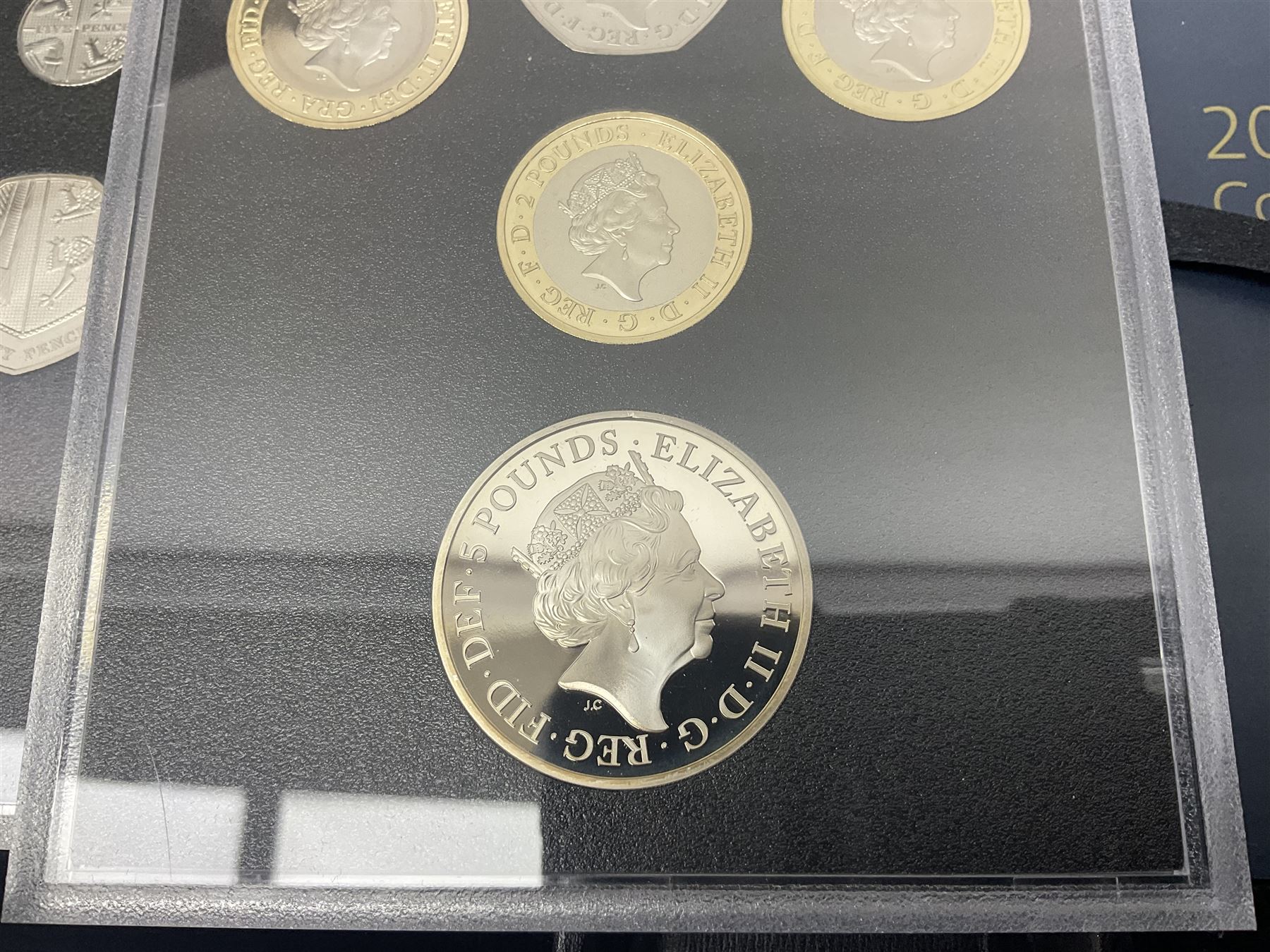 The Royal Mint United Kingdom 2018 proof coin set collector edition, cased with certificate