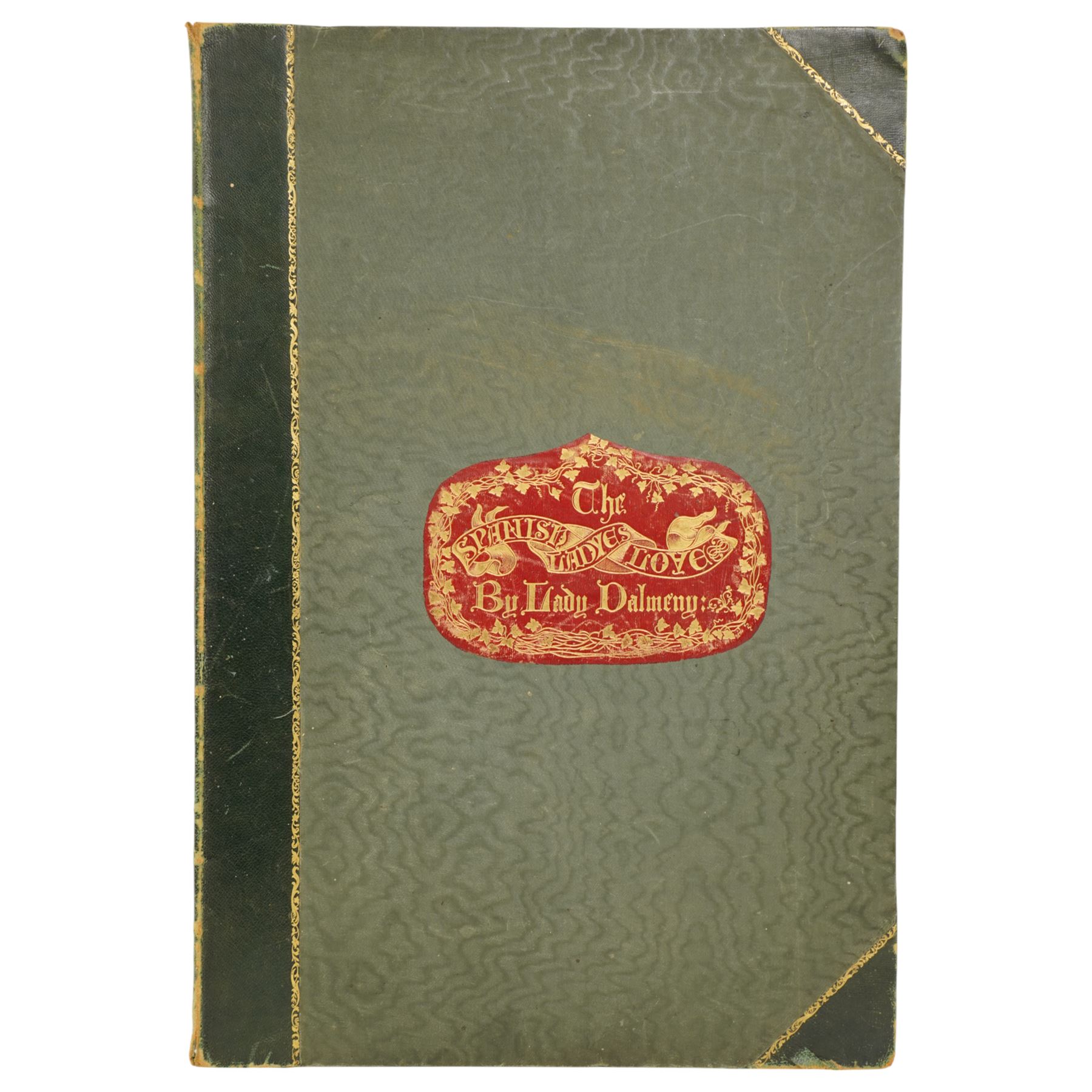 Lady Dalmeny (Illus) - 'The Spanish Ladye's Love', eight leaves plus decorative frontispiece published by Dickinson & Son 1846, large folio , original boards  