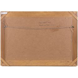 Frank Watson Wood (British 1862-1953): Berwick-upon-Tweed from Halidon Hill, watercolour signed 31cm x 52cm