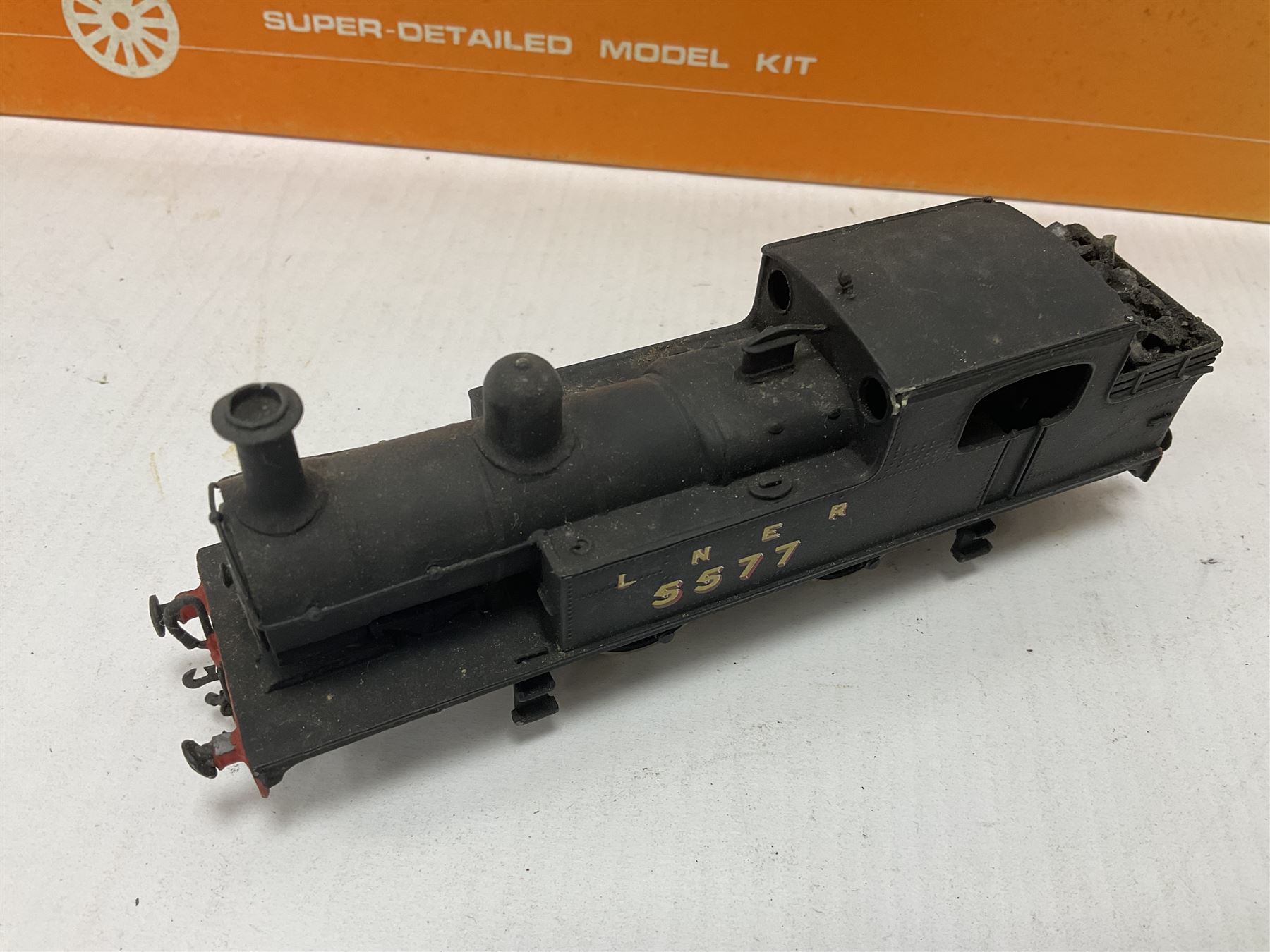 00' gauge - two kit built locomotives comprising Class F1 GCR/LNER