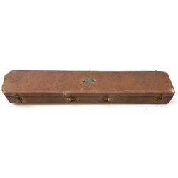 Holton Elkhorn Collegiate silver plated two-piece clarinet No.203444 L68cm; cased