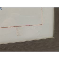 John Lennon (British 1940-1980): 'Feeling Good', limited edition lithograph signed and numbered 181/300 by Yoko Ono in pencil with blind stamps 49cm x 60cm