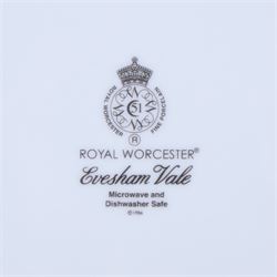 Collection of Royal Worcester Evesham and Evsham Vale, including  dinner plates, serving dishes salt and pepper etc