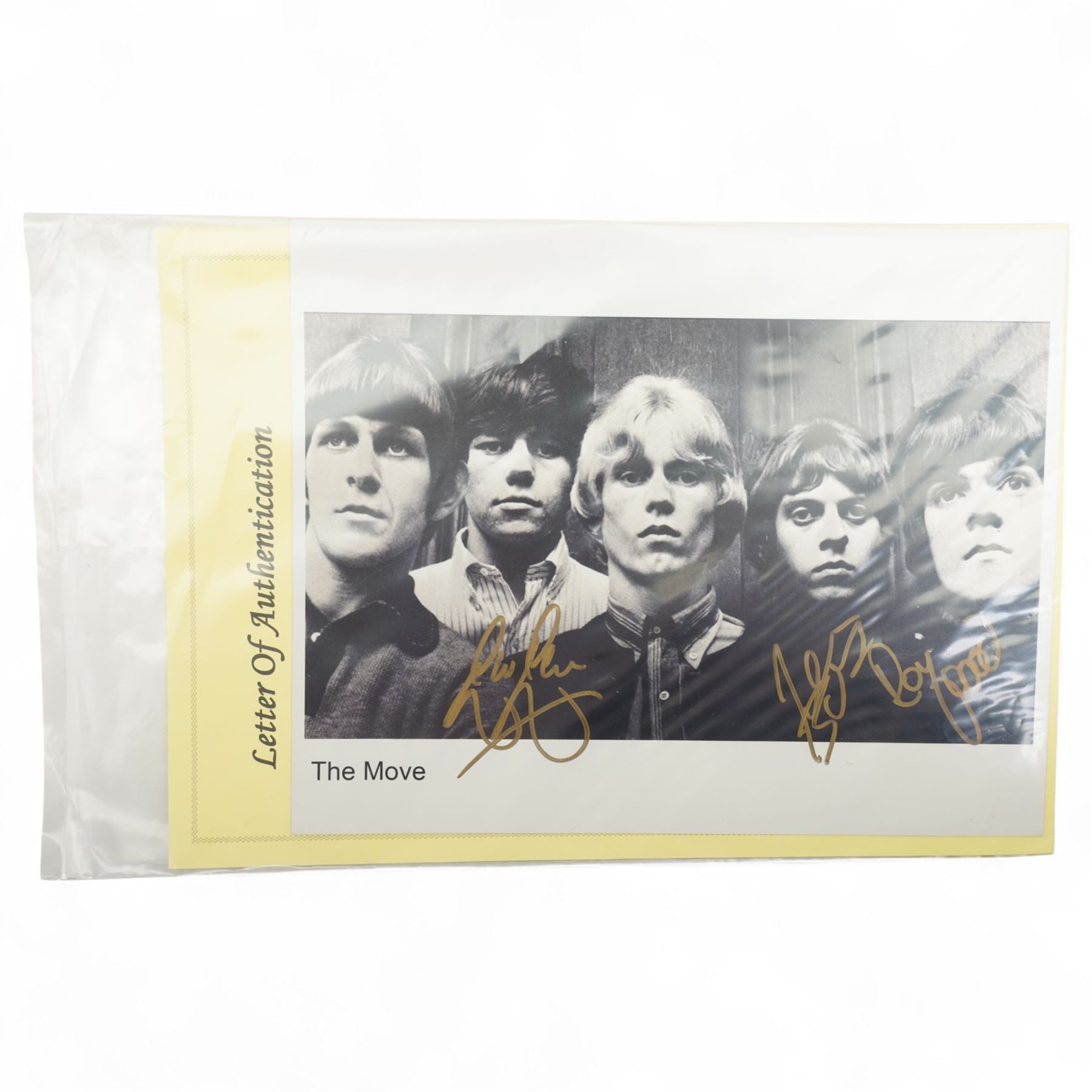 Silk scarf 'Queen Birmingham NEC December 5th & 6th, two others Saxon U.K. tour, and Judas Priest U.K. tour 1980  signed photograph 'The Move' Kerrang magazine issue No.1 and various others