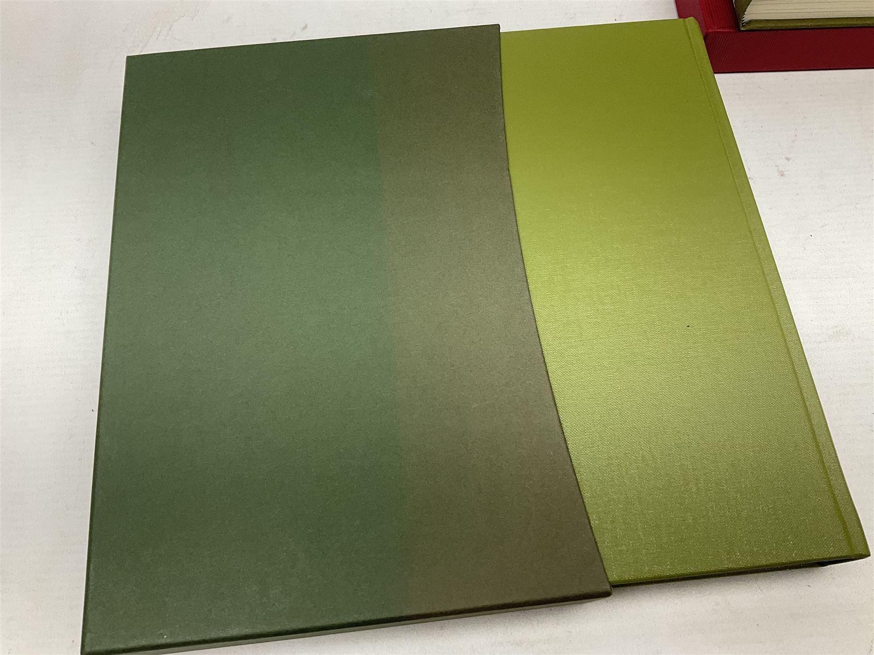 Folio Society; twenty two volumes, to include Cautionary Tales, In Trouble again, Uncle Silas, The Secret History, Sagittarius Rising etc 