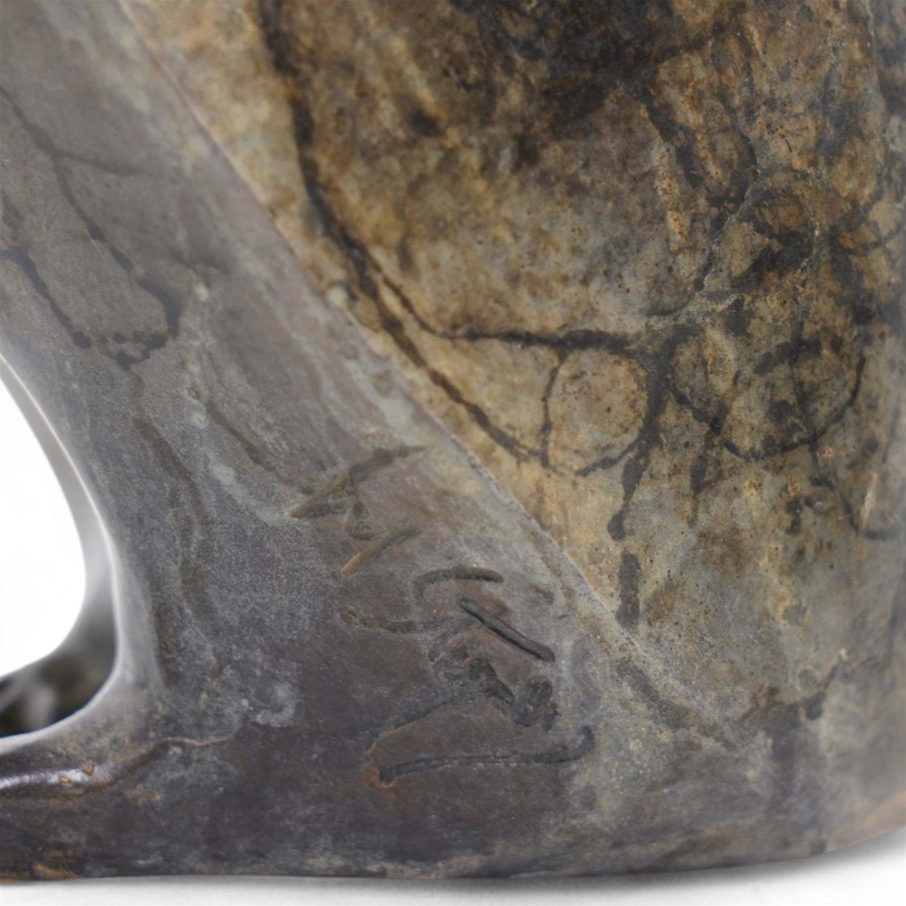 Michael Storey (British 1948-); Hedgehog and Hoglet, two bronzes, signed, tallest H11cm (2)