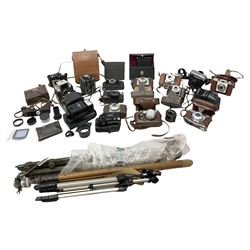 Cameras and camera equipment, including 
