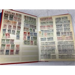 World stamps, including Iran, South Africa, Malta, USA, Canada, Mauritius, Aden, Spain, Seychelles etc, housed in five stockbooks
