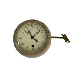 Cold War 1970's Russian bulkhead submarine clock in an 8